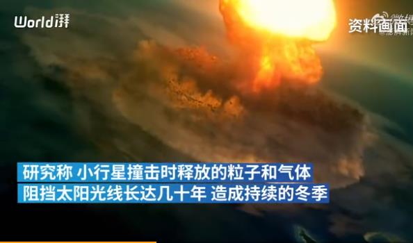 滅絕恐龍的小行星的名字還沒有命名