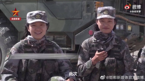 20歲女兵征服40噸遠(yuǎn)火車