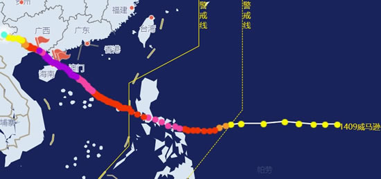 臺(tái)風(fēng)威馬遜