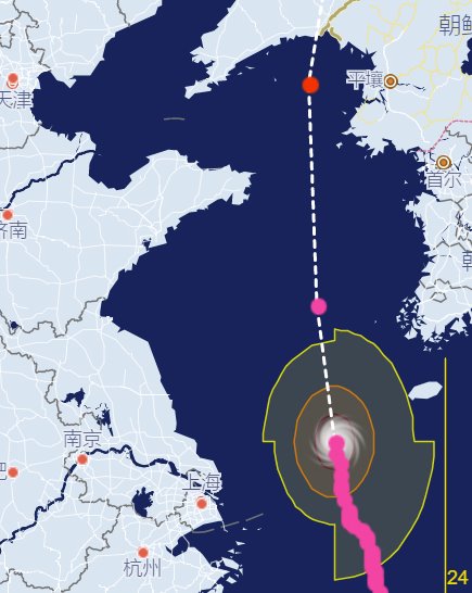 巴威或成史上最強登陸東北臺風