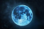 罕見(jiàn)藍(lán)月亮今晚現(xiàn)身夜空