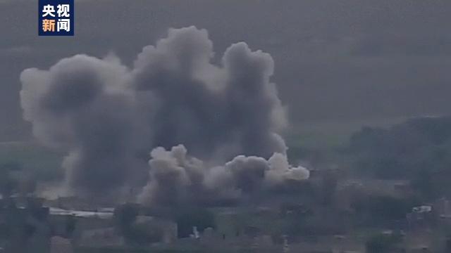 納卡地區(qū)最大城市遭炮擊受損畫面,