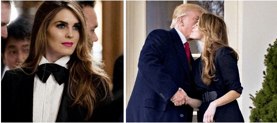 特朗普確診被誰感染 特朗普的美女助手霍普·?？怂? width=