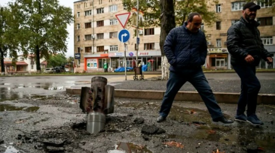 納卡地區(qū)發(fā)現(xiàn)近700枚未爆炸彈