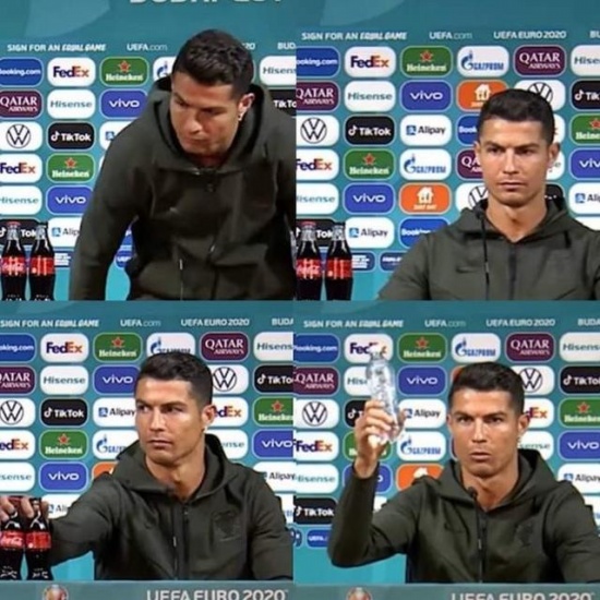 歐足聯:不能再移走贊助商的飲料