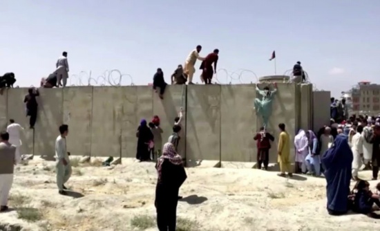 美軍控制喀布爾機場4500名士兵