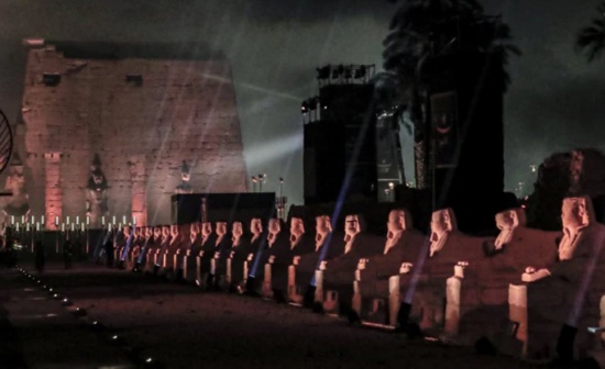 埃及開放具有3000年歷史被稱為“上帝之路”的獅身人面像大道