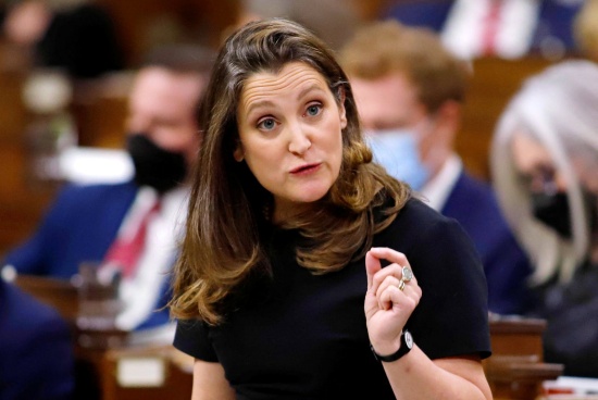 加拿大財政部長超越G20經(jīng)濟政策 警告俄羅斯不要入侵烏克蘭