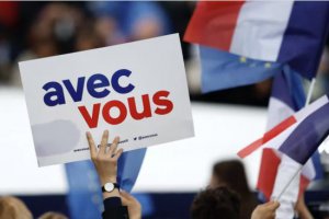 歐盟領導人祝賀法國總統馬克龍競選獲勝