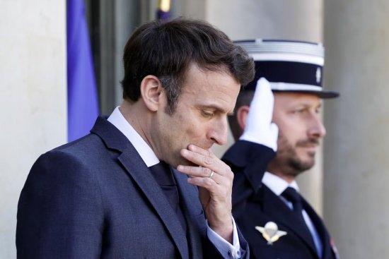 法國馬克龍表示與普京的對話陷入僵局