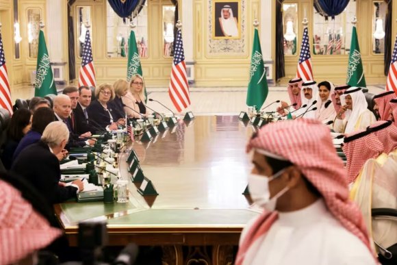 美國和沙特聯合聲明阻止伊朗獲得核武器