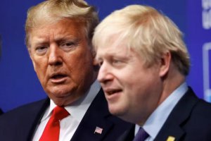 英國前首相約翰遜與特朗普的發言人討論了烏克蘭問