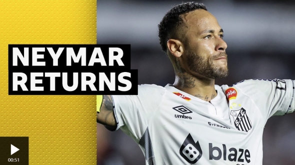 內馬爾回歸桑托斯效力