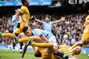 英超聯(lián)賽曼城2-2布萊頓