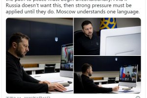 澤連斯基要求盟友提供安全保障并向烏克蘭派遣軍隊