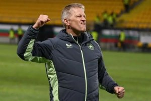 歐洲國家聯(lián)賽附加賽愛爾蘭隊(duì)2-1保加利亞隊(duì)