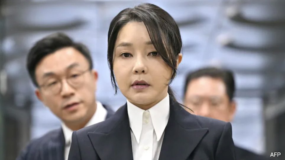 韓國前第一夫人金建希
