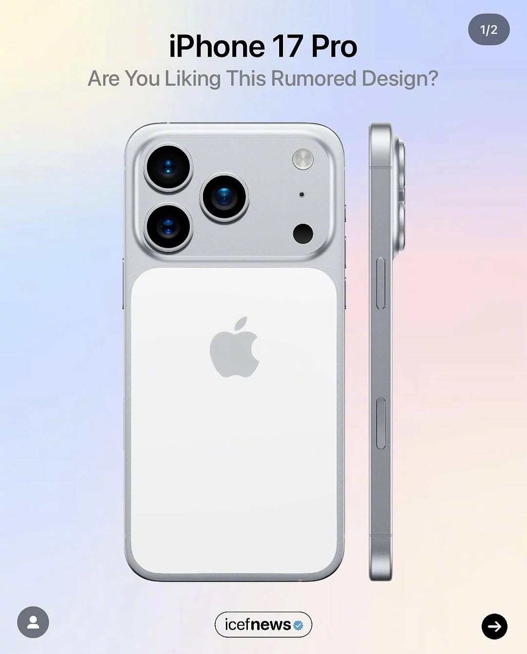 iPhone 17 Pro被吐槽丑