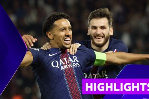 歐洲冠軍聯賽巴黎圣日耳曼4-0亞特蘭大