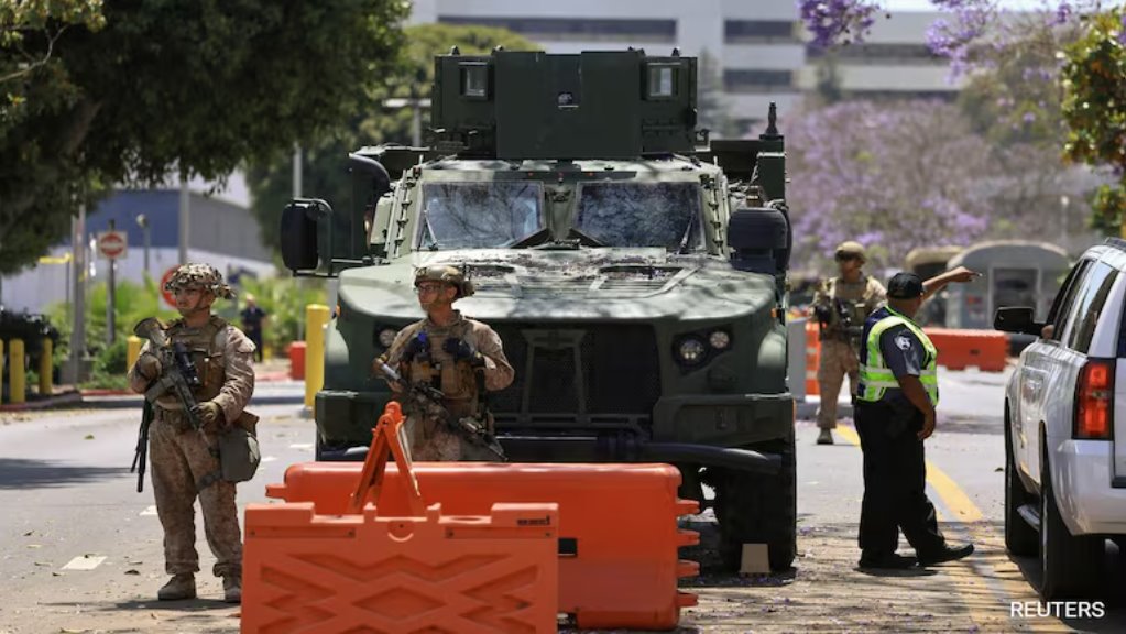 法官稱特朗普在洛杉磯部署軍隊(duì)違反聯(lián)邦法律