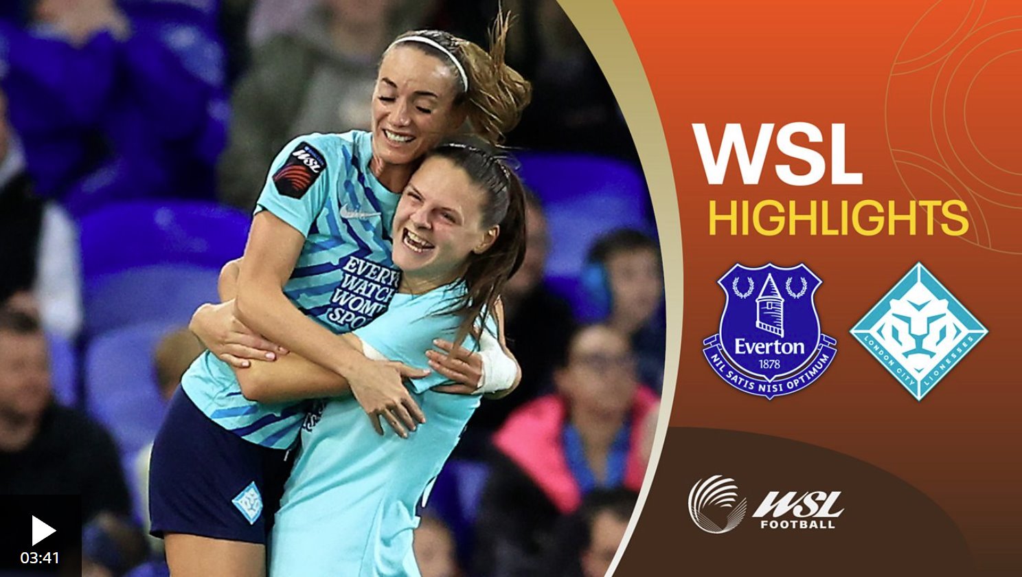 倫敦城女足擊敗埃弗頓,奪得女子超級(jí)聯(lián)賽首勝